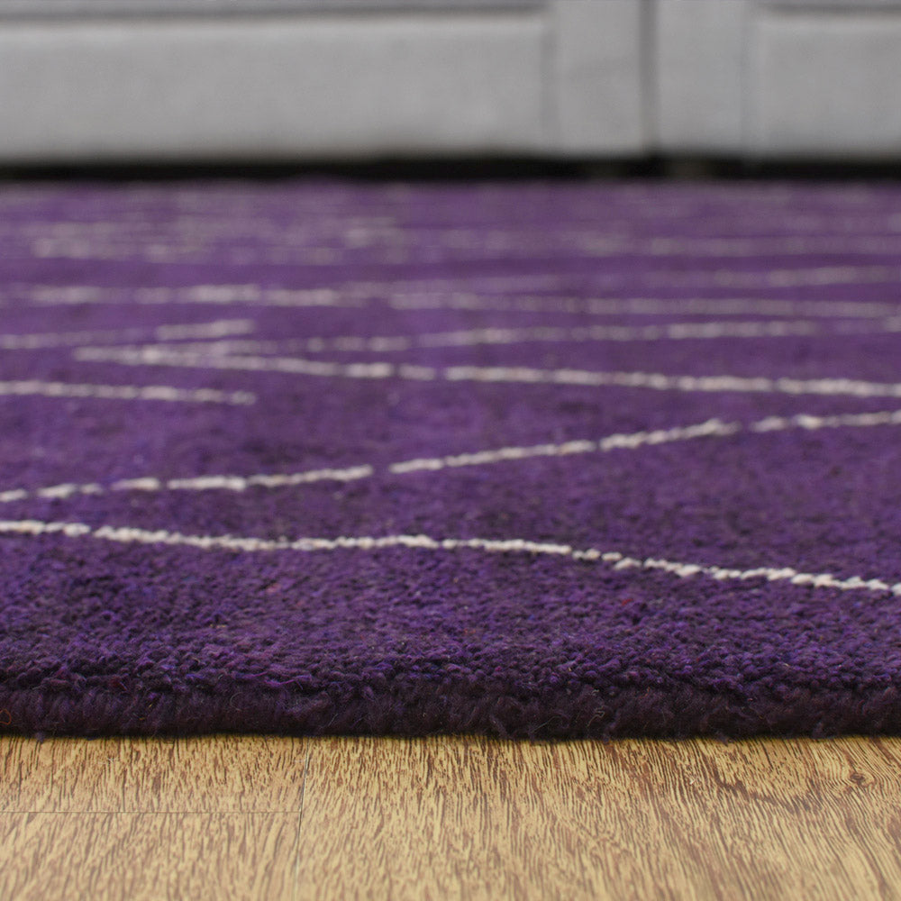 Cube Hand Knotted Rug