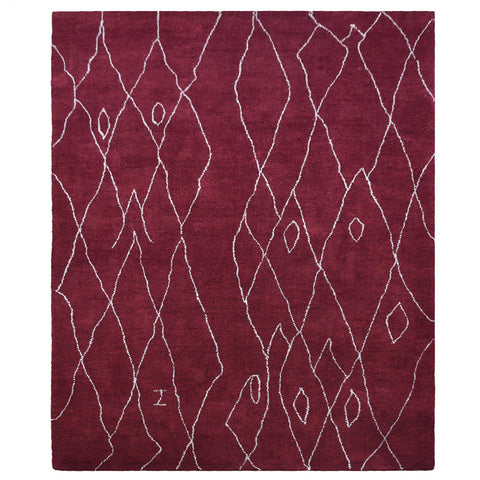 Cube Hand Knotted Rug