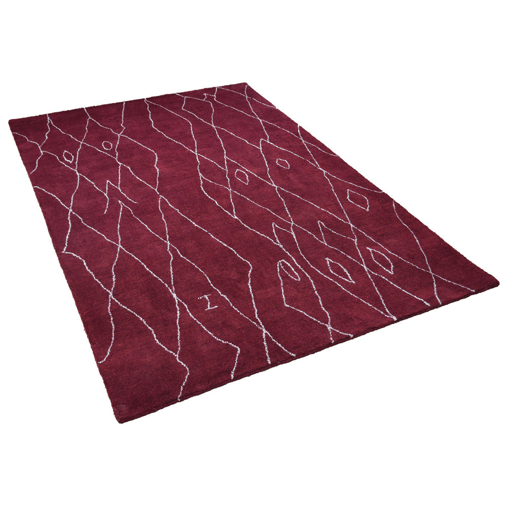 Cube Hand Knotted Rug