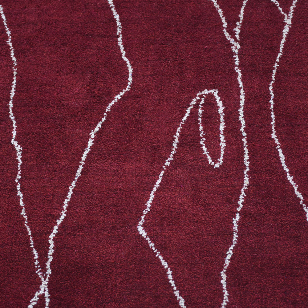 Cube Hand Knotted Rug