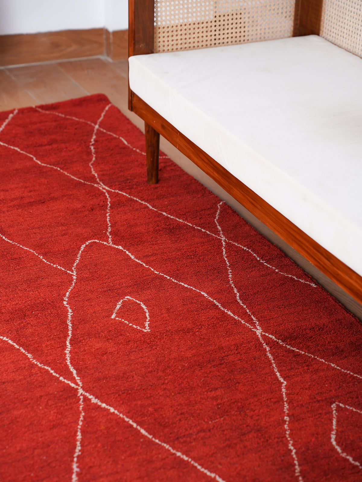 Cube Hand Knotted Rug