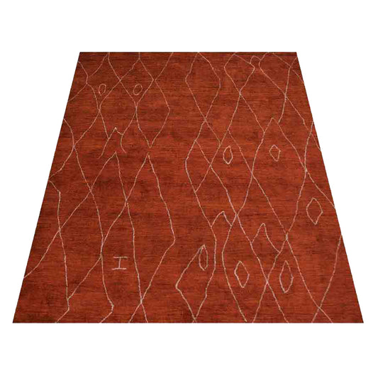 Cube Hand Knotted Rug
