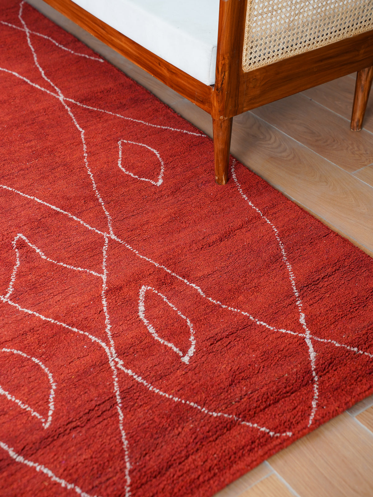 Cube Hand Knotted Rug