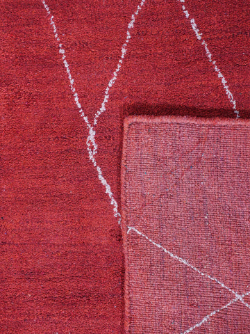 Cube Hand Knotted Rug