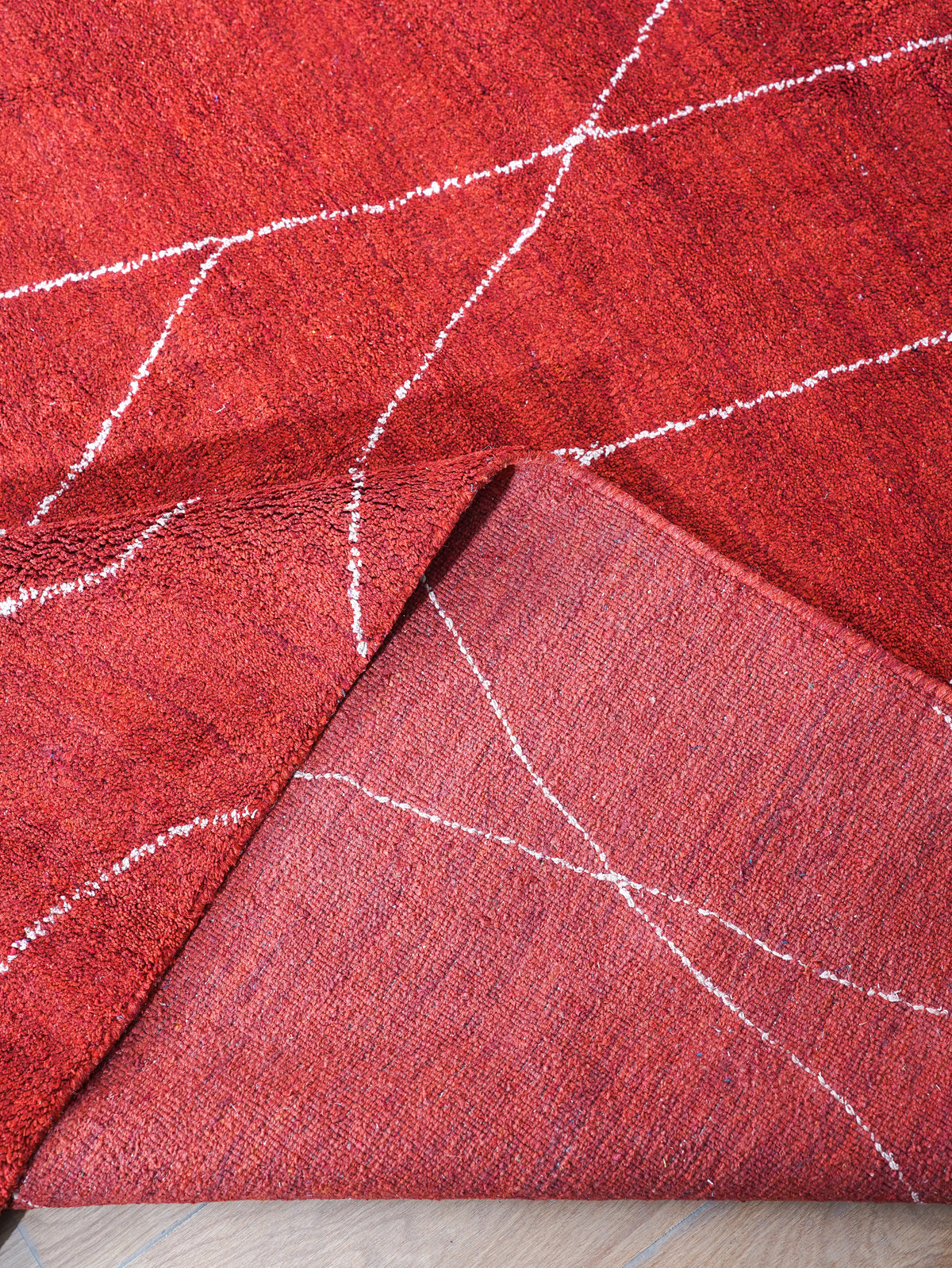 Cube Hand Knotted Rug