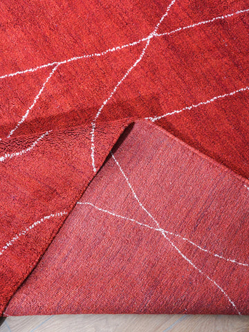 Cube Hand Knotted Rug