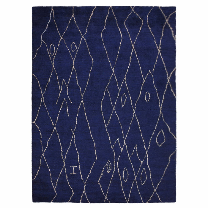 Cube Hand Knotted Rug