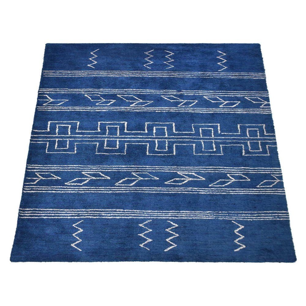 Rhomb Hand Knotted Rug