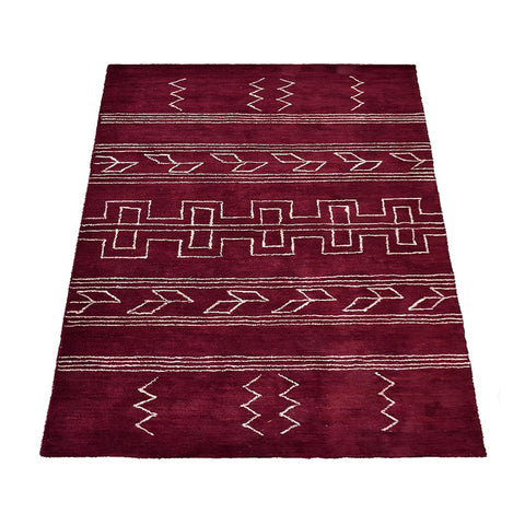 Rhomb Hand Knotted Rug