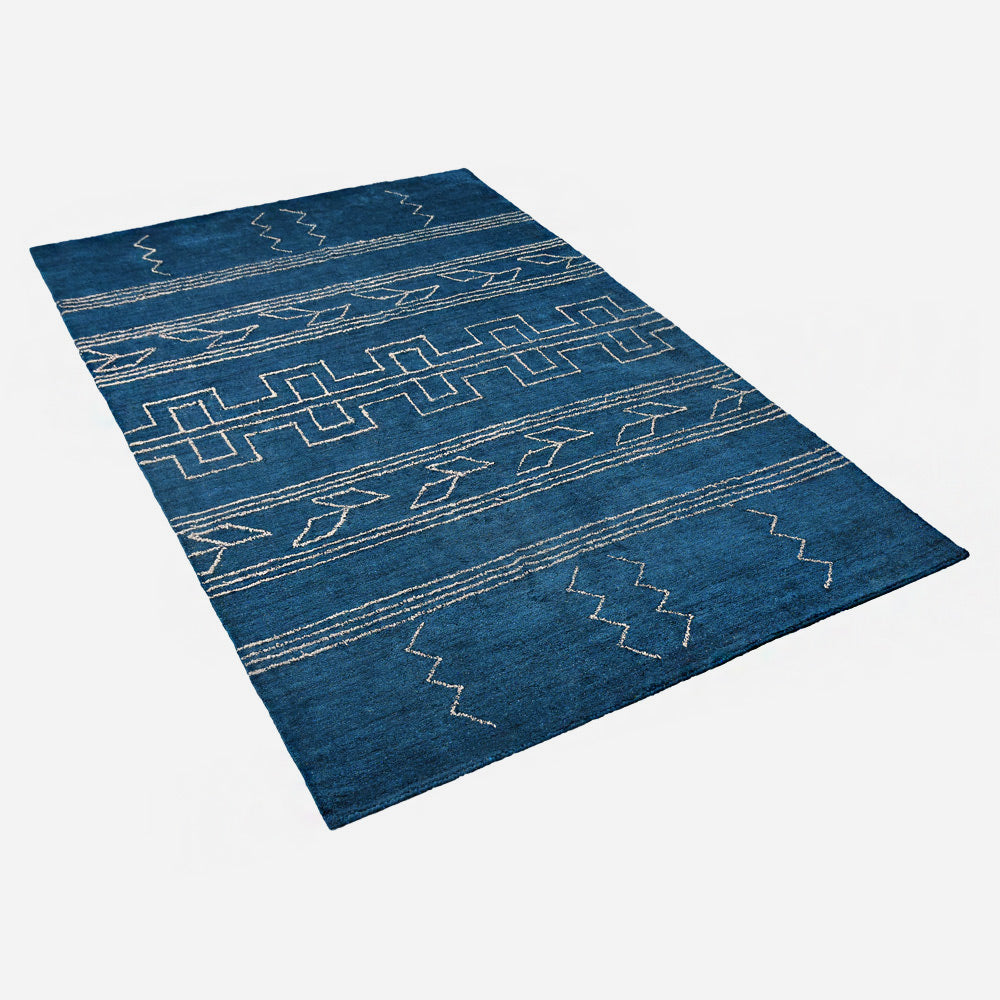 Rhomb Hand Knotted Rug