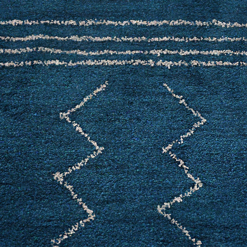 Rhomb Hand Knotted Rug