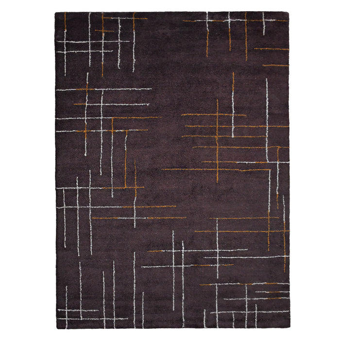hand-knotted-silk-contemporary-charcoal-brown-gold-side-1
