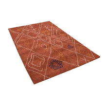 hand-knotted-loom-contemporary-orange-beige-rug-side-2