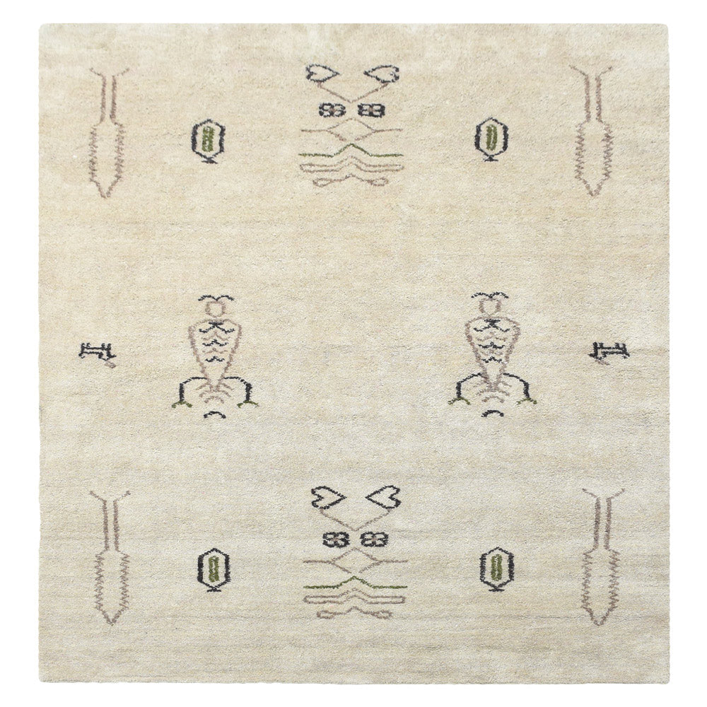 Style Hand Knotted Rug