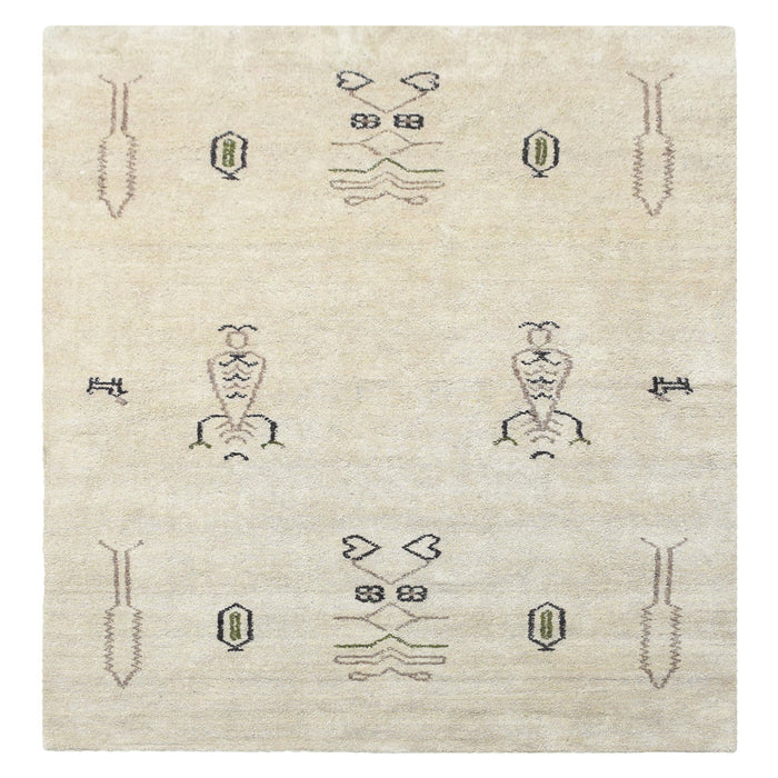 Style Hand Knotted Rug