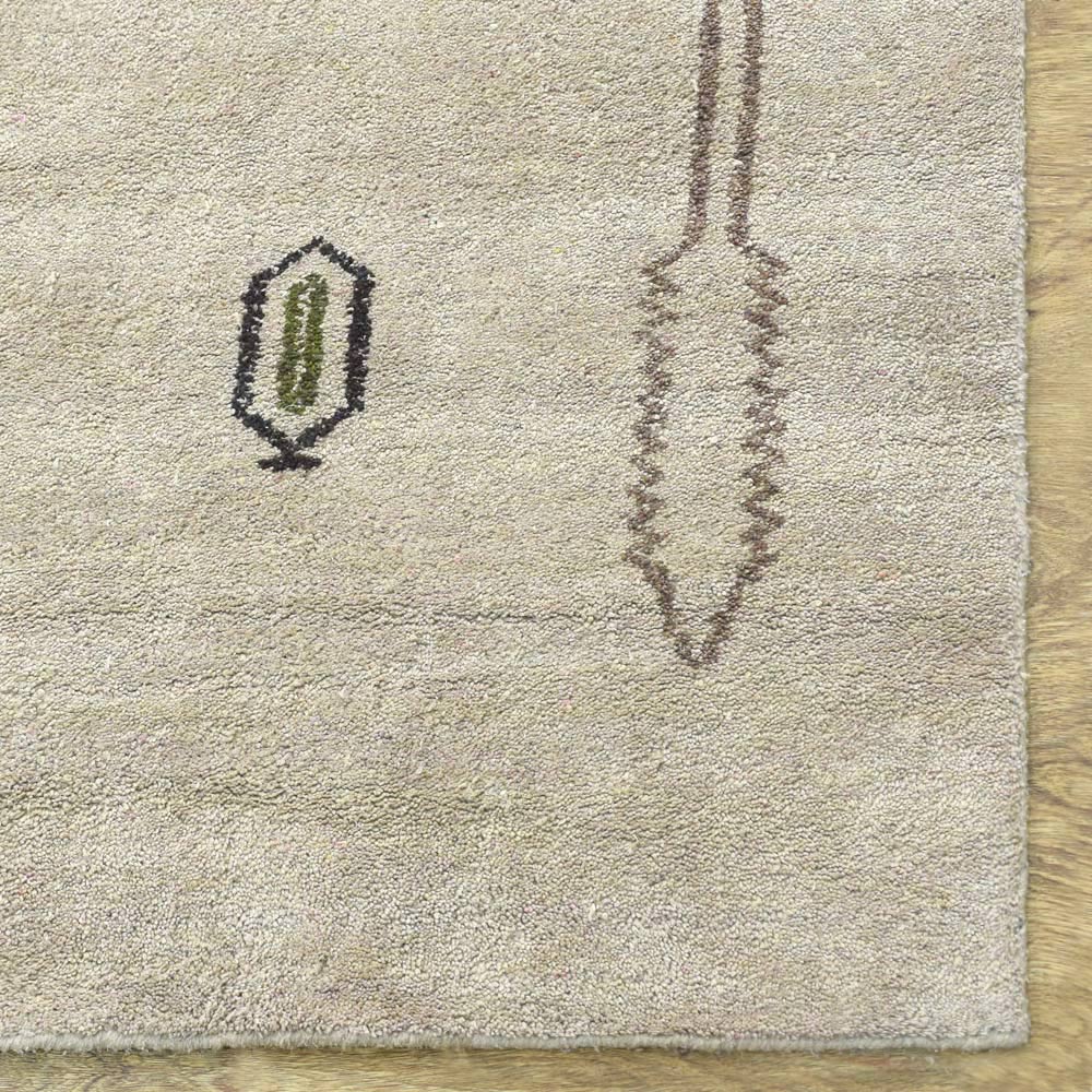 Style Hand Knotted Rug