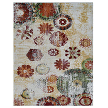 Rose Machine Woven Rug