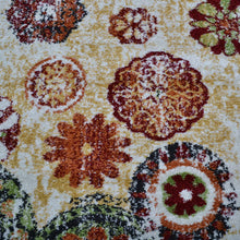Rose Machine Woven Rug