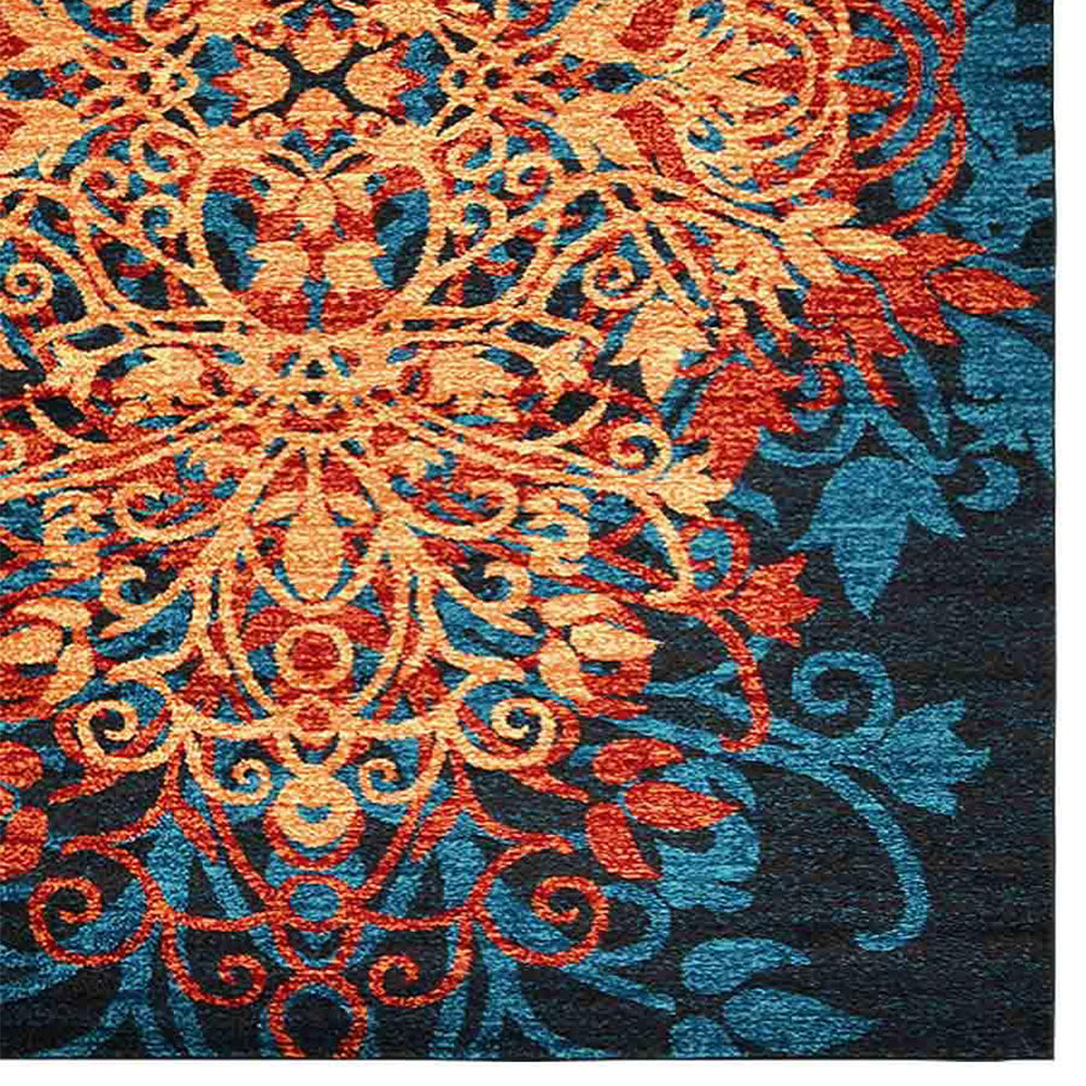 Blossom Machine Woven Rug