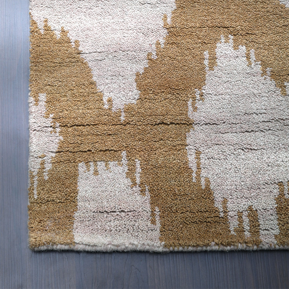 Braided Hand Knotted Rug