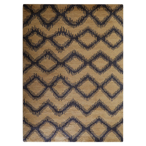 Braided Hand Knotted Rug