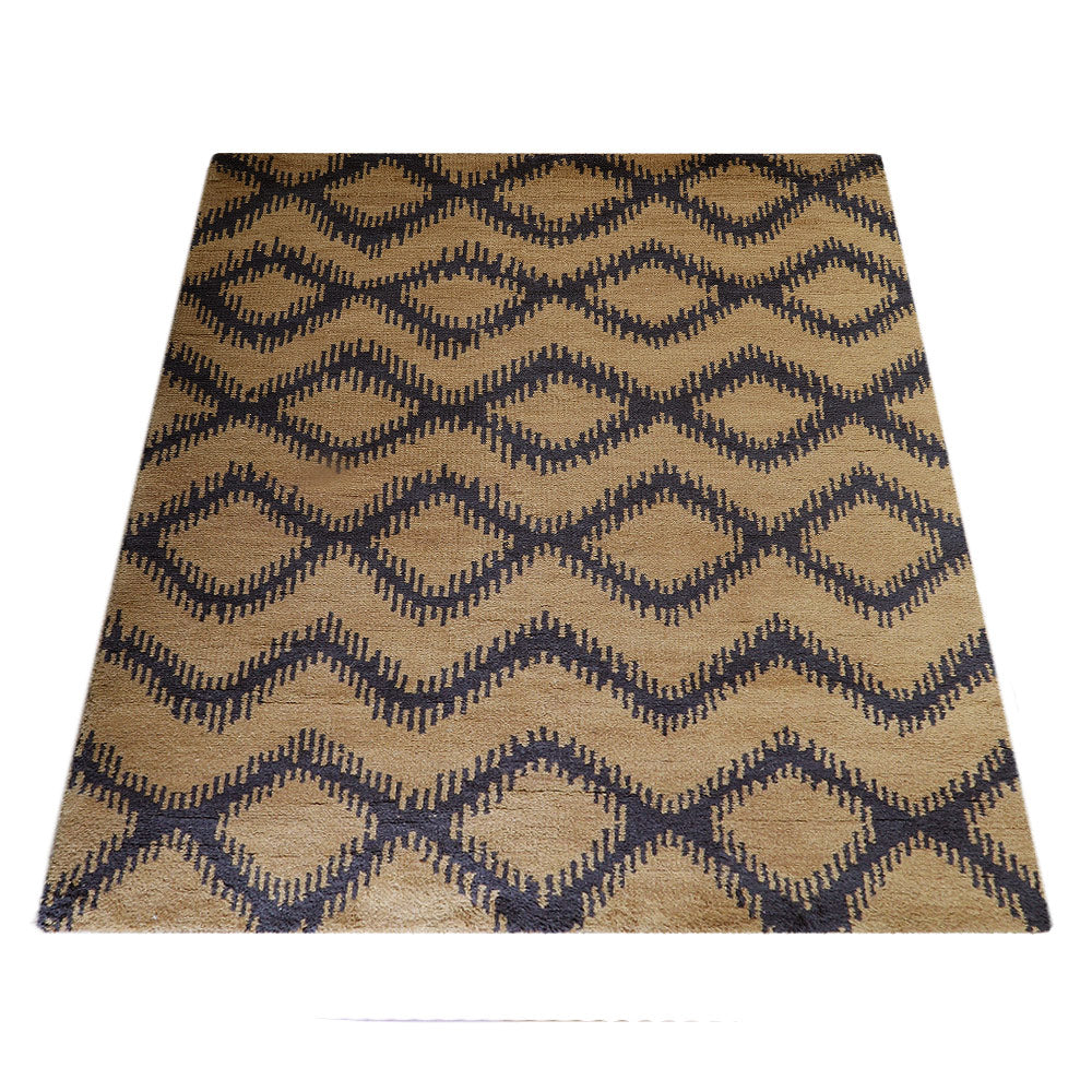 Braided Hand Knotted Rug