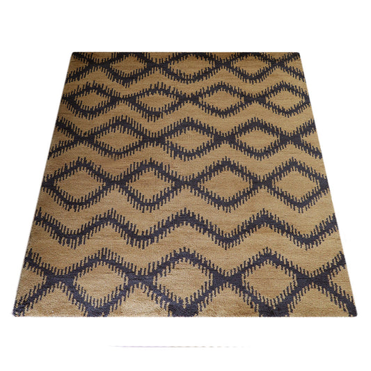 Braided Hand Knotted Rug