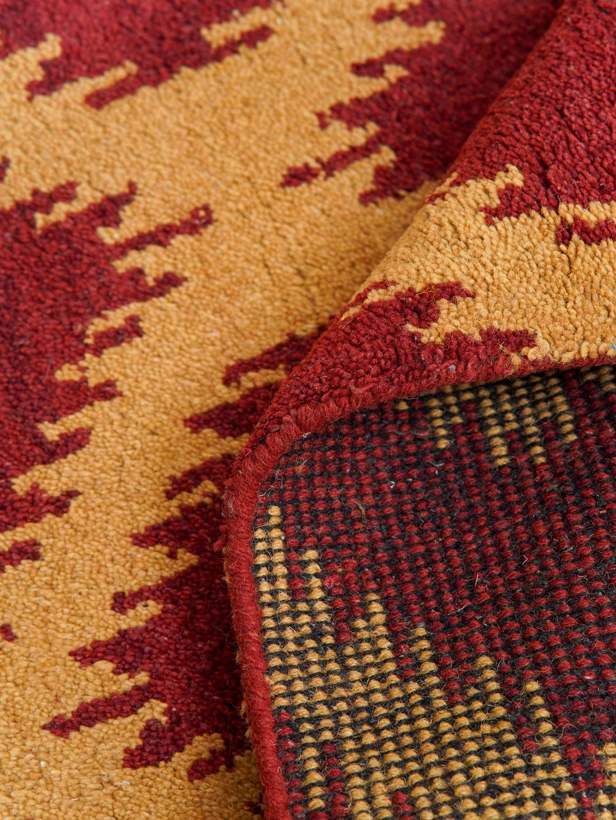 Braided Hand Knotted Rug
