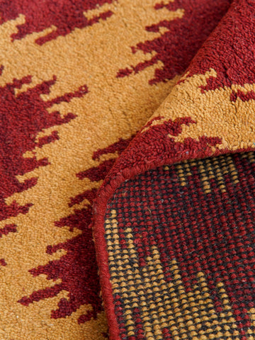 Braided Hand Knotted Rug