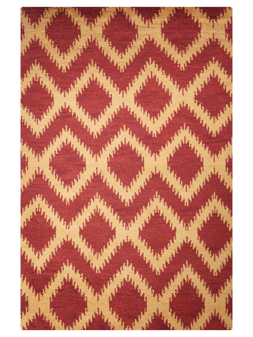 Braided Hand Knotted Rug