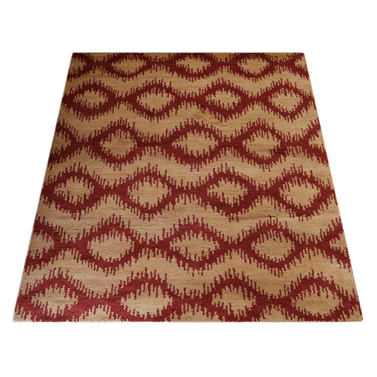 Braided Hand Knotted Rug