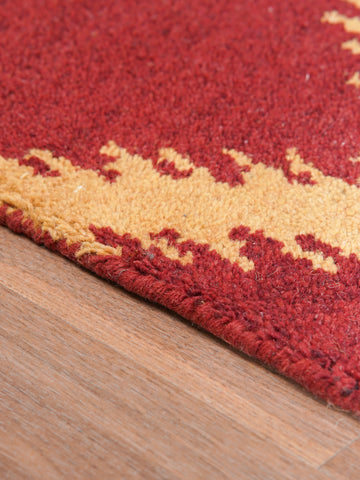 Braided Hand Knotted Rug