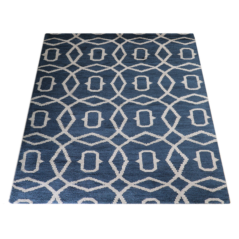 Hexagonal Hand Knotted Rug