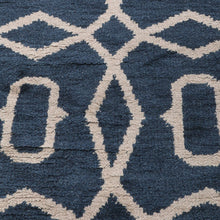 Hexagonal Hand Knotted Rug
