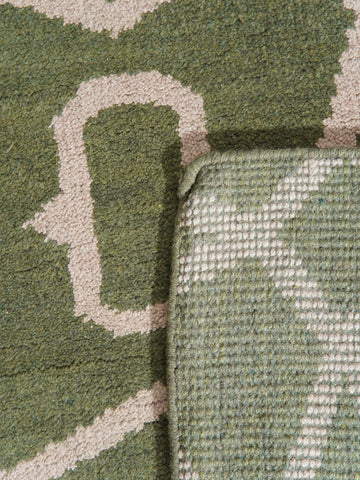 Hexagonal Hand Knotted Rug