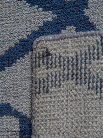 Hexagonal Hand Knotted Rug