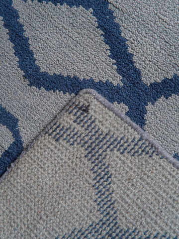 Hexagonal Hand Knotted Rug