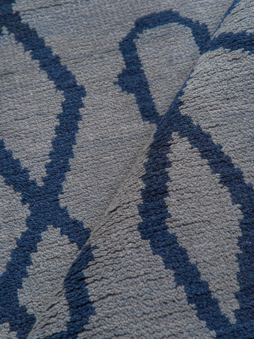 Hexagonal Hand Knotted Rug