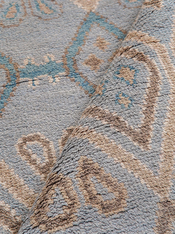 Honeycombed Hand Knotted Rug