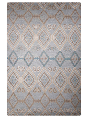 Honeycombed Hand Knotted Rug