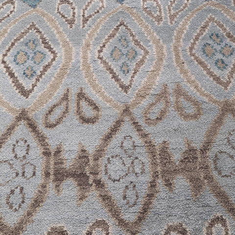 Honeycombed Hand Knotted Rug