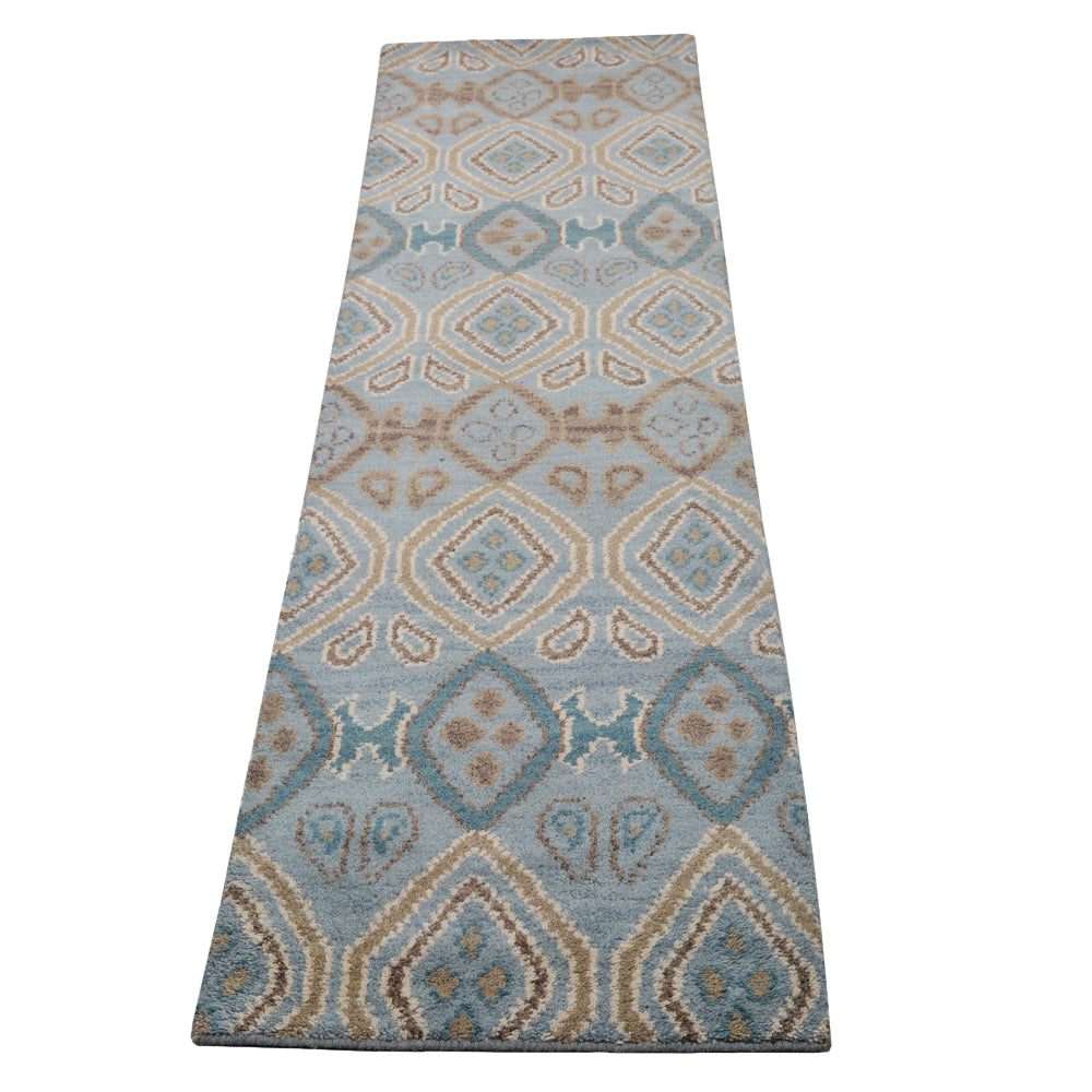 Honeycombed Hand Knotted Rug