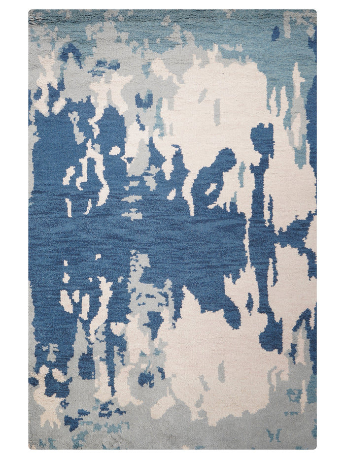 Prismatic Hand Knotted Rug — rug only