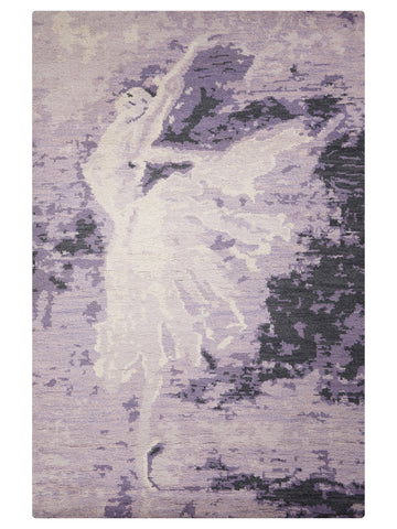 Solitude Hand Knotted Rug