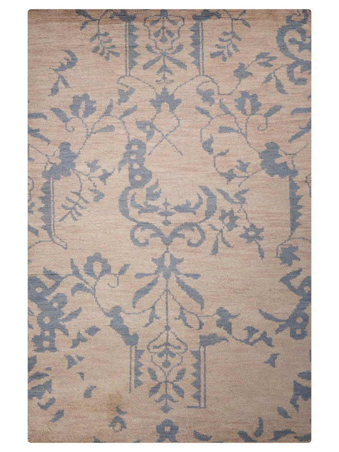 Lemon Hand Knotted Rug — rug only
