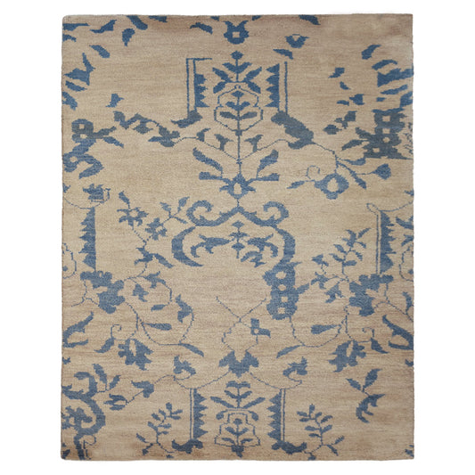 Lemon Balm Hand Knotted Rug