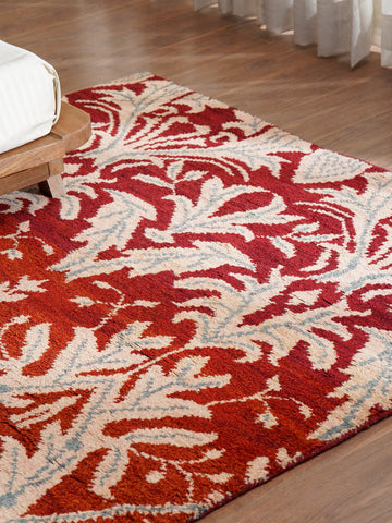 Passion Fruit Hand Knotted Rug
