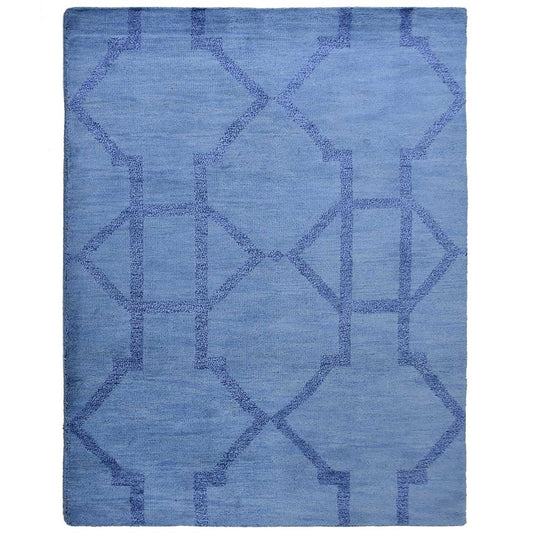 Interwoven Hand Knotted Rug