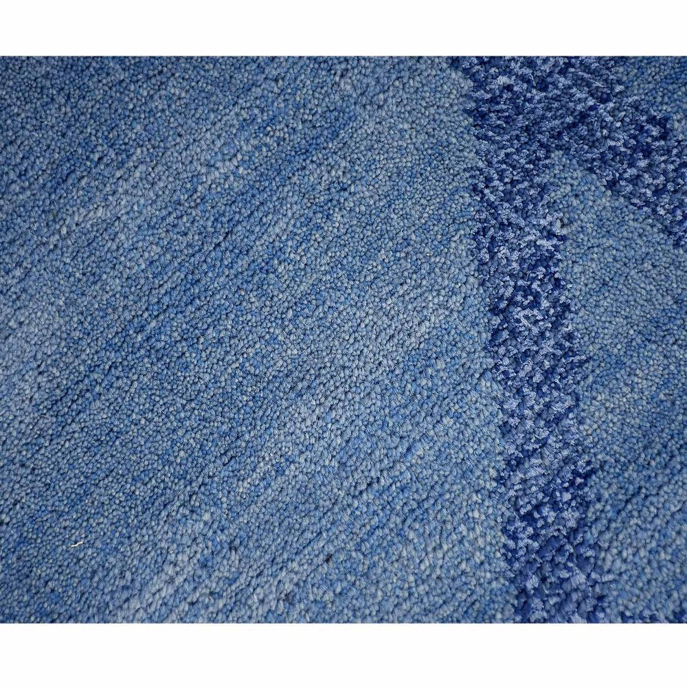 Interwoven Hand Knotted Rug