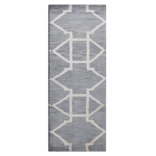 Interwoven Hand Knotted Rug